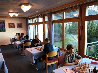 Spiellokal mit Aussicht